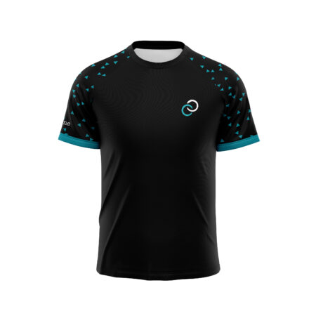 o0ne Round Neck Recycled T-Shirt Black